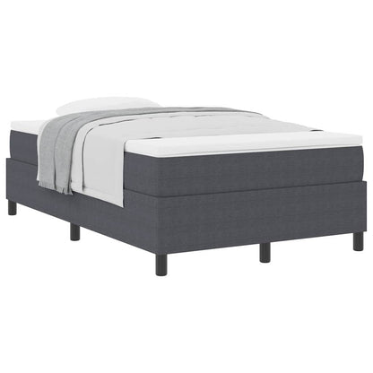 Letto a molle Grigio Scuro e Bianco 120 x 200 cm | homemem39