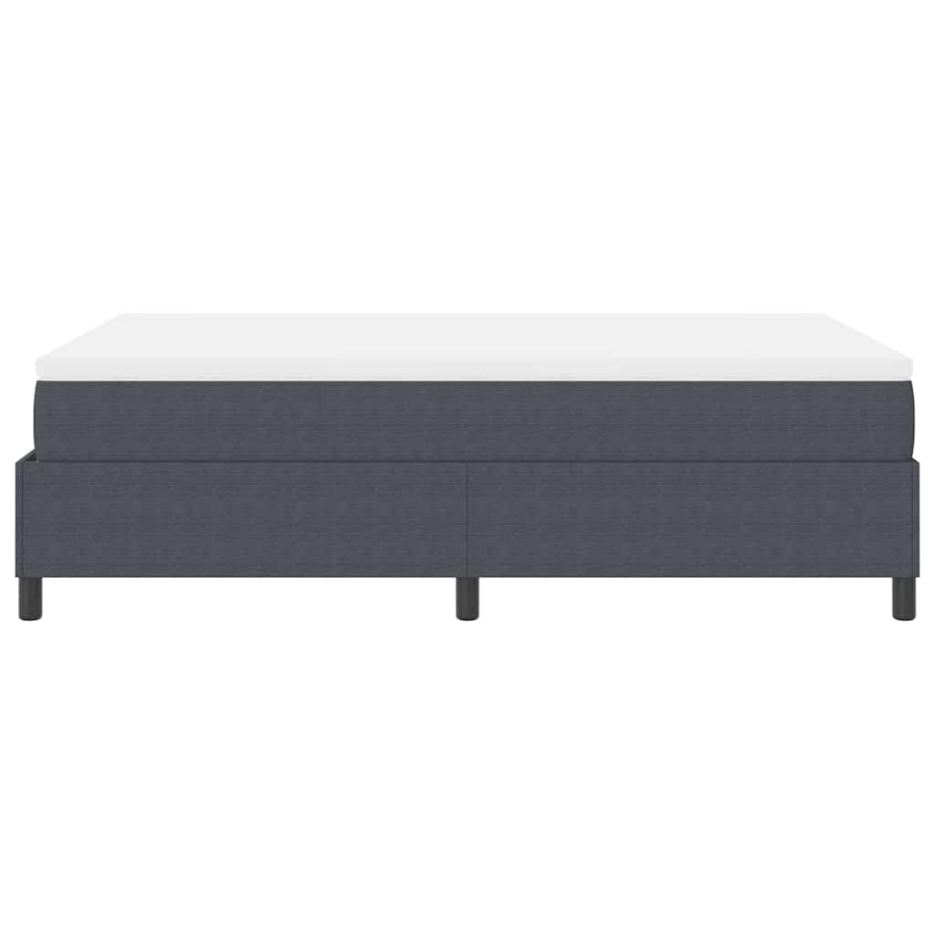 Letto a molle Grigio Scuro e Bianco 120 x 200 cm | homemem39