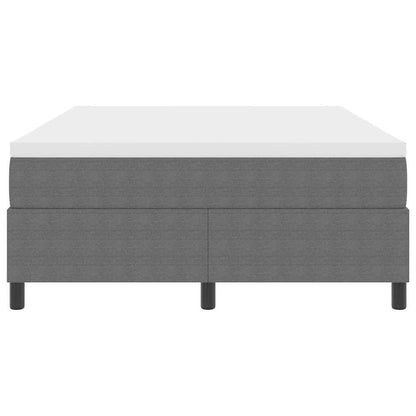 Letto a molle Grigio chiaro e bianco 140 x 200 cm | homemem39