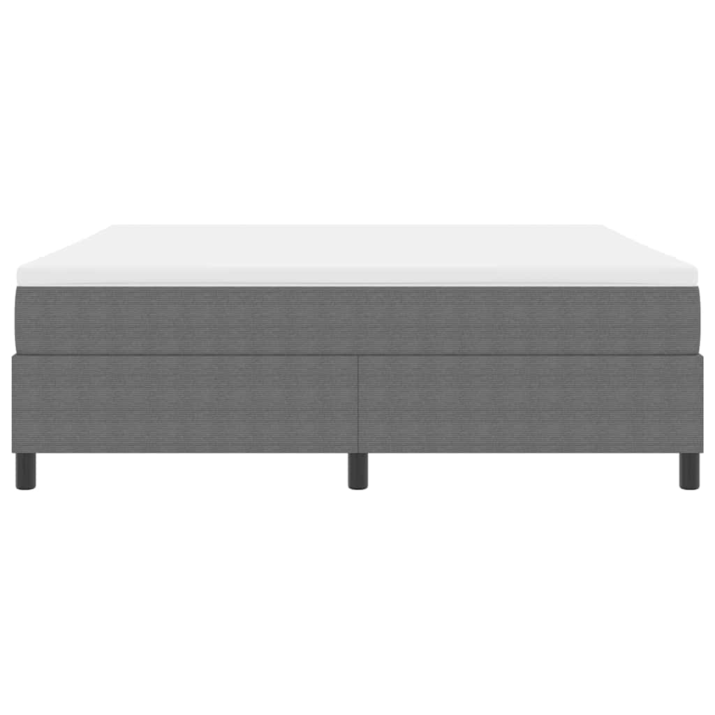Letto a molle Grigio chiaro e bianco 180 x 200 cm | homemem39