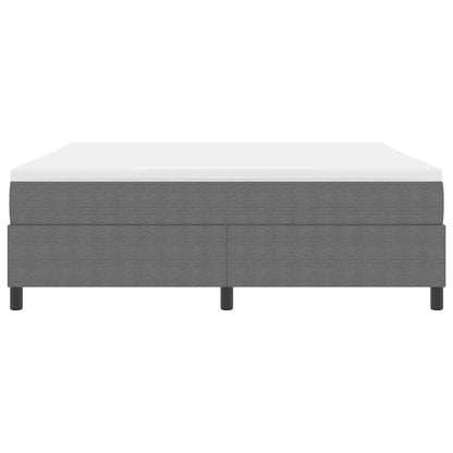 Letto a molle Grigio chiaro e bianco 180 x 200 cm | homemem39