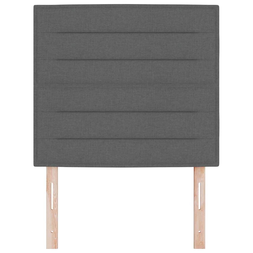 Testiera Grigio scuro 80 cm Tessuto | homemem39