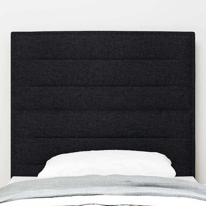 Testiera Nero 80 cm Tessuto | homemem39