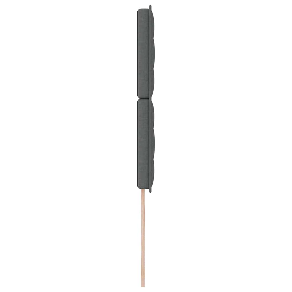 Testiera Grigio scuro 90 cm Tessuto