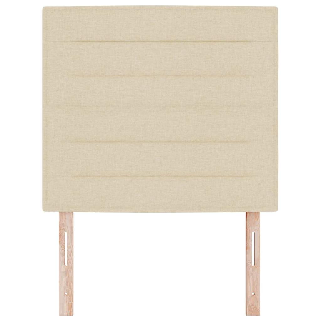 Testiera con testiera Crema 90 cm Pelle Sintetica - homemem39