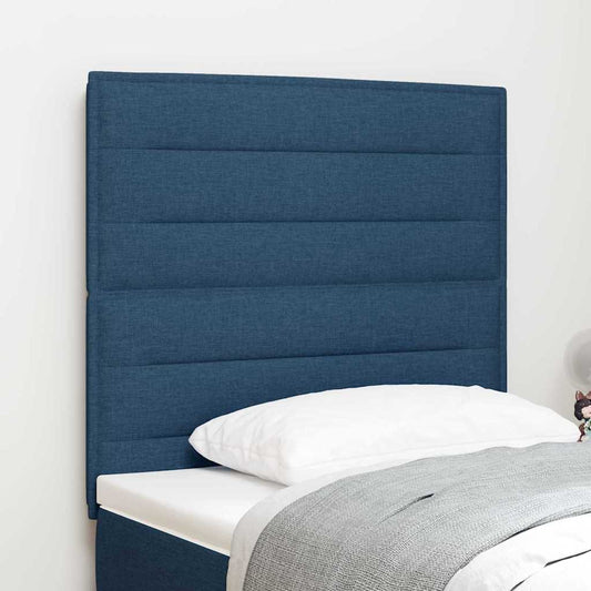 Testiera Blu 90 cm Tessuto | homemem39