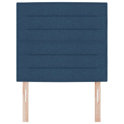 Testiera Blu 90 cm Tessuto | homemem39