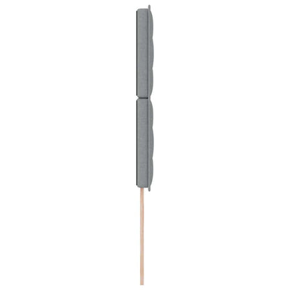 Testiera Grigio chiaro 100 cm Tessuto