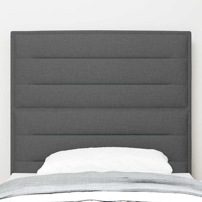 Testiera Grigio scuro 100 cm Tessuto | homemem39