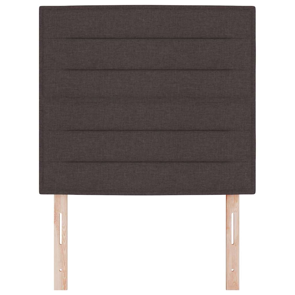 Testiera Marrone Scuro 100 cm Tessuto | homemem39