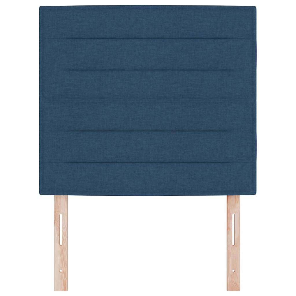 Testiera Blu 100 cm Tessuto | homemem39
