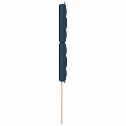 Testiera Blu 100 cm Tessuto | homemem39
