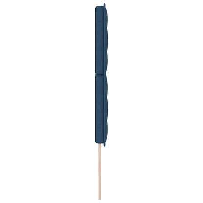 Testiera Blu 144 cm Tessuto