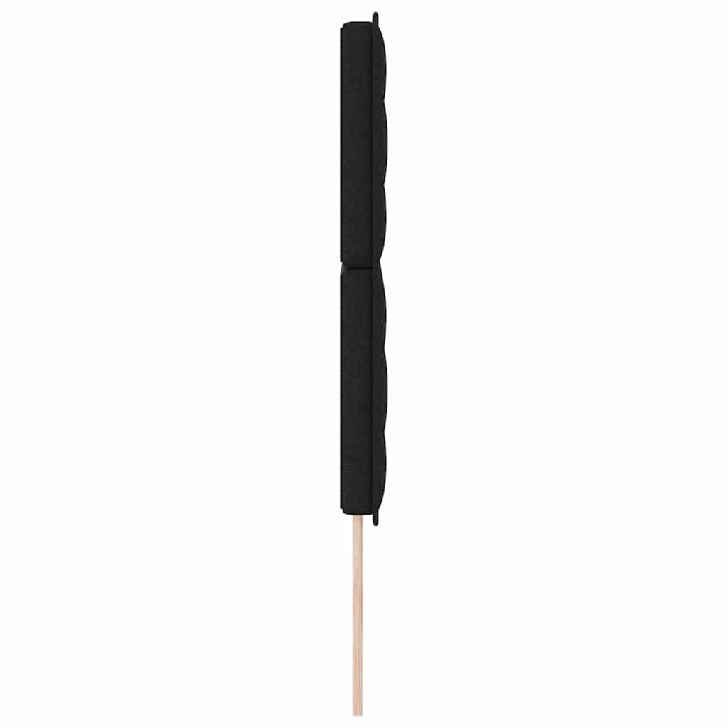 Testiera Nero 160 cm Tessuto | homemem39