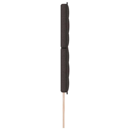 Testiera con testiera Marrone Scuro 180 cm Pelle Sintetica