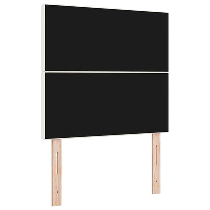 Testiera con testiera Crema 80 cm Pelle Sintetica - homemem39