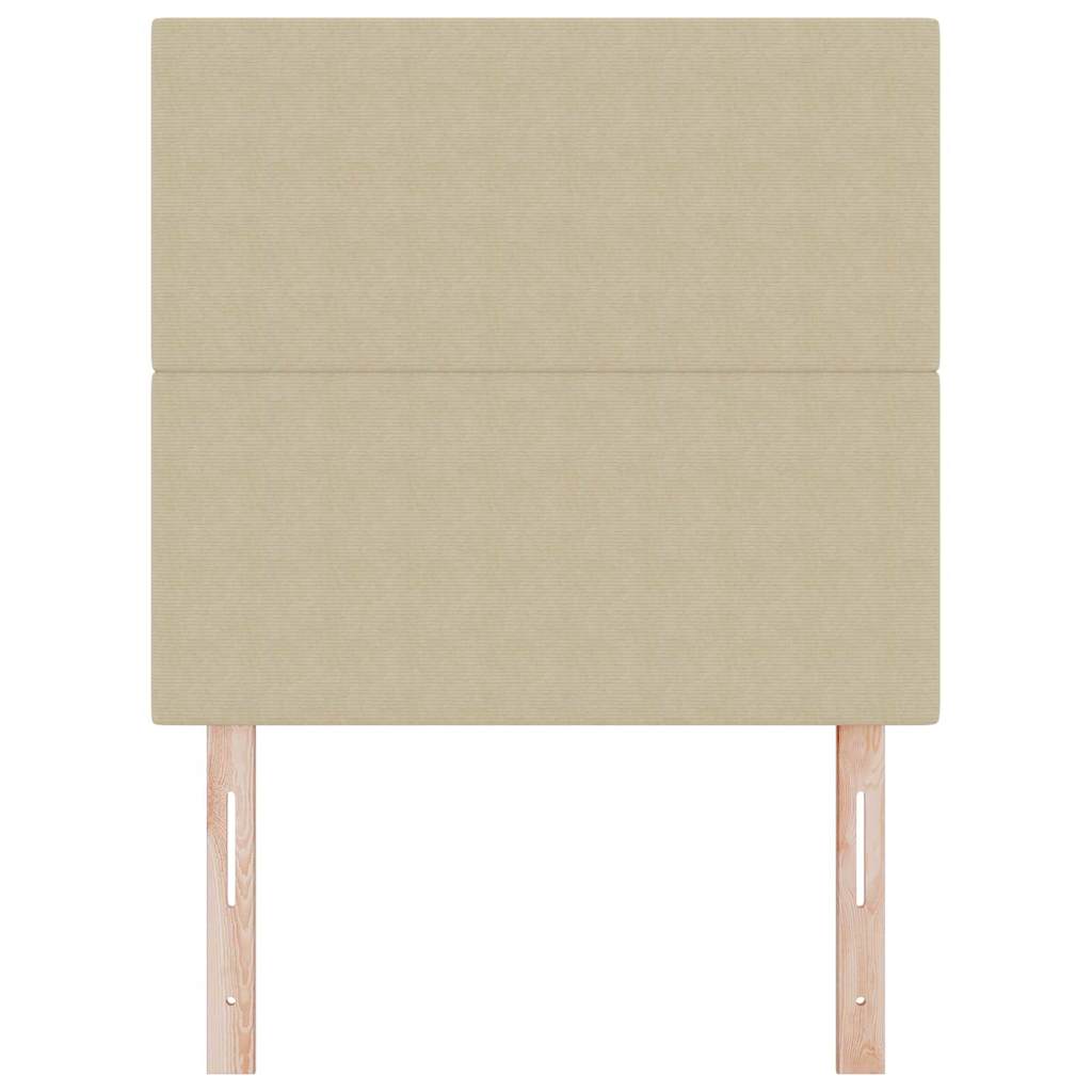 Testiera con testiera Grigio Verde Chiaro 90 cm Pelle Sintetica - homemem39