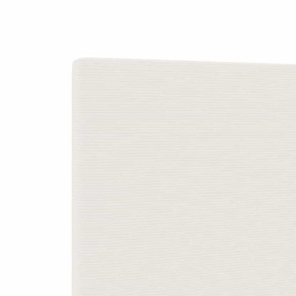 Testiera con testiera Crema 144 cm Pelle Sintetica - homemem39