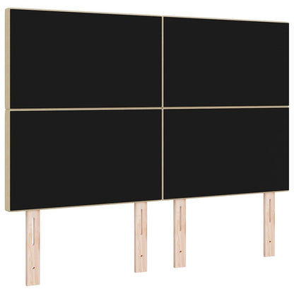 Testiera Grigio Verde Chiaro 144 cm Pelle Sintetica - homemem39