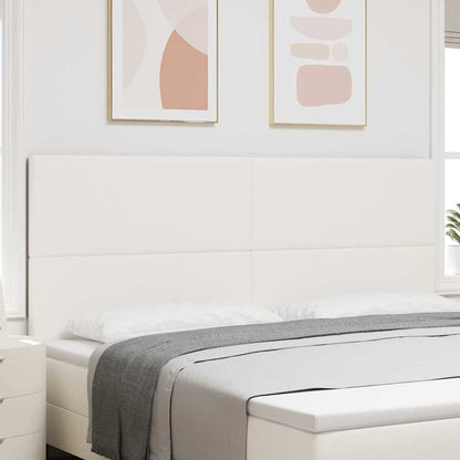 Testiera Crema 200 cm Tessuto in Cords | homemem39