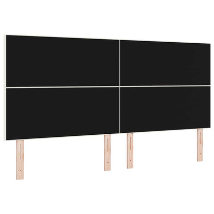 Testiera Crema 200 cm Tessuto in Cords | homemem39