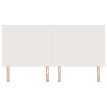Testiera Crema 200 cm Tessuto in Cords | homemem39