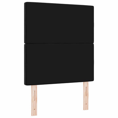Testiera Nero 80 cm Velluto | homemem39