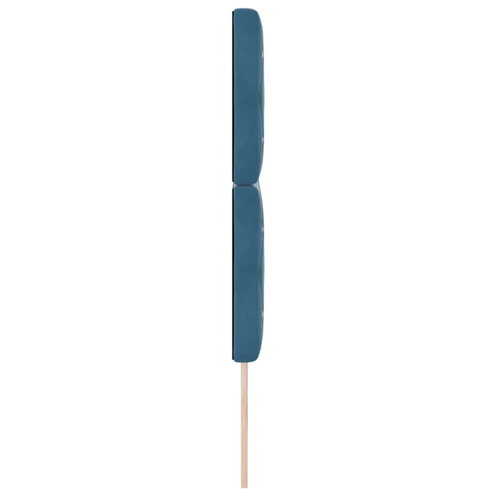 Testiera Blu Scuro 144 cm Velluto | homemem39