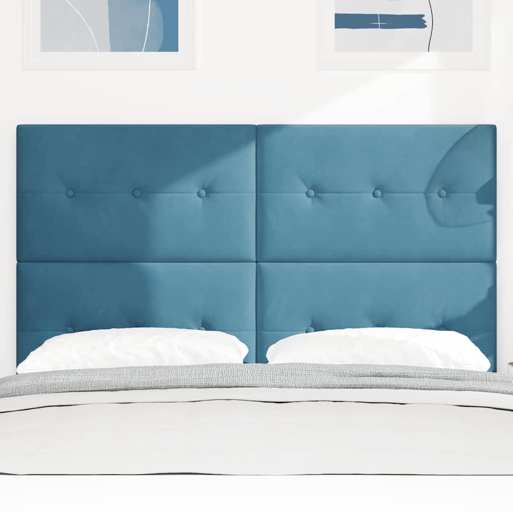 Testiera Blu Scuro Velluto | homemem39