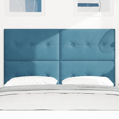 Testiera Blu Scuro Velluto | homemem39