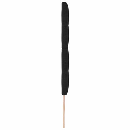 Testiera regolabile in altezza con testiera Nero 200 cm Tessuto | homemem39