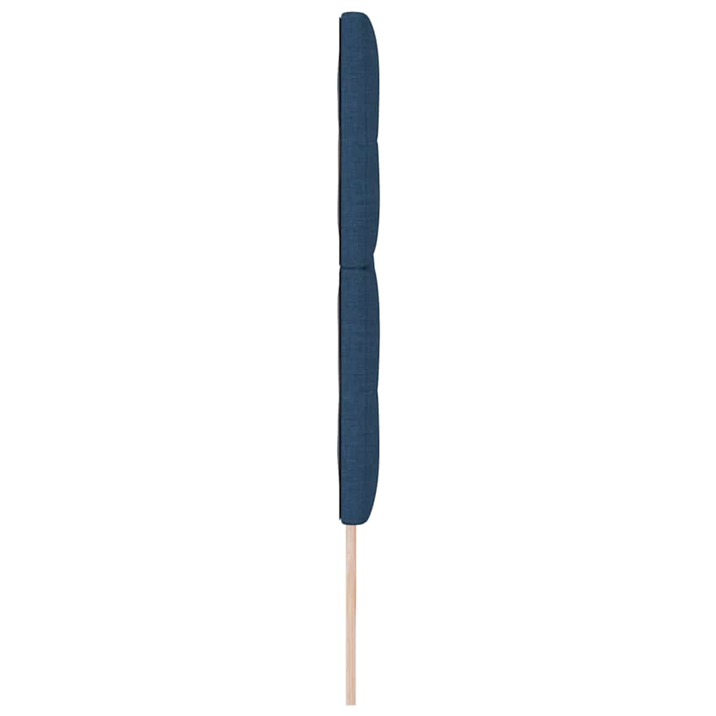 Testiera regolabile in altezza con testiera Blu 200 cm Tessuto | homemem39