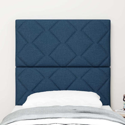 Testiera Blu 80 cm Tessuto | homemem39
