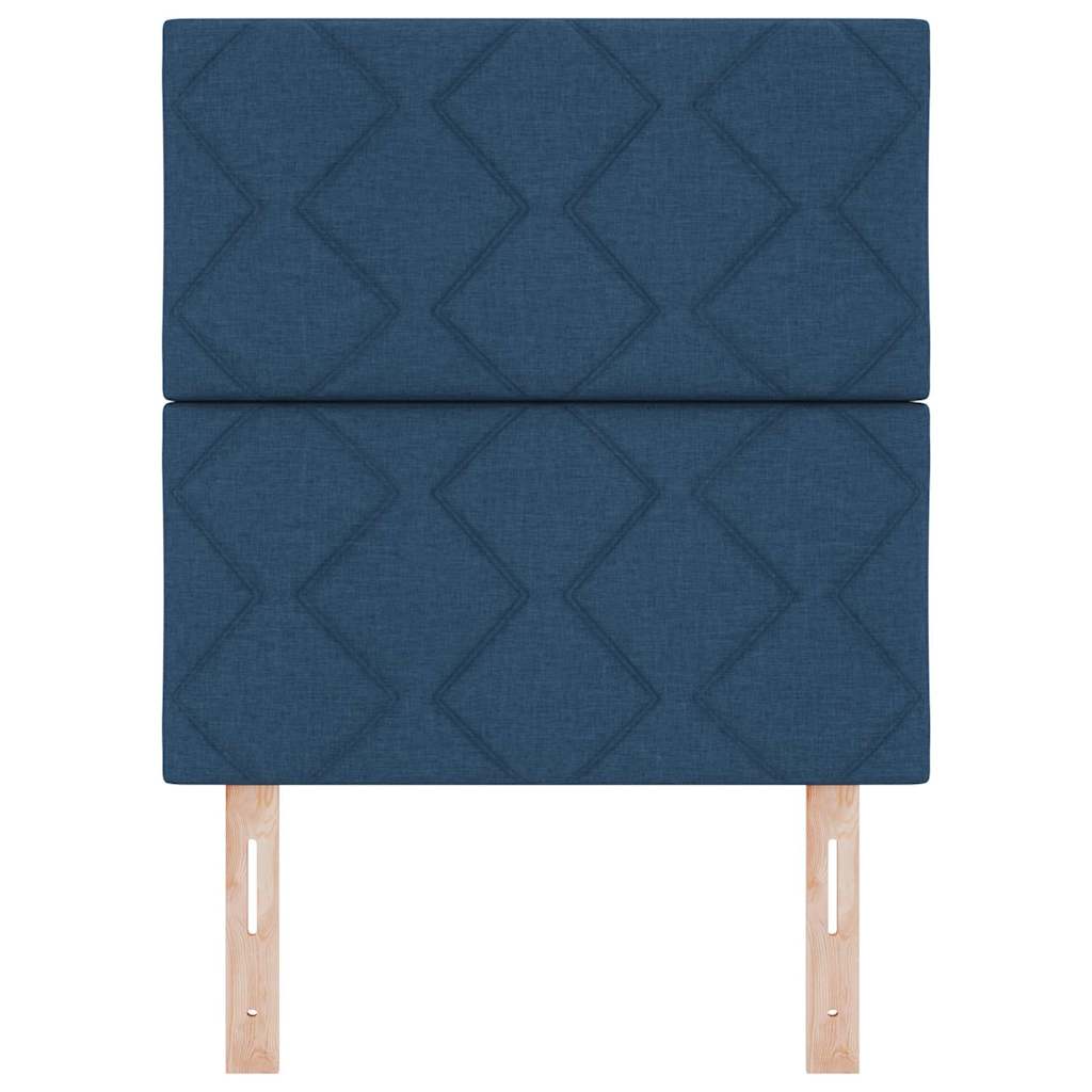 Testiera Blu 80 cm Tessuto | homemem39
