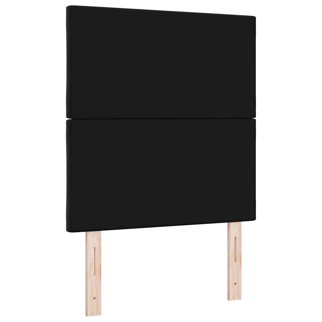 Testiera Nero 80 cm Velluto | homemem39