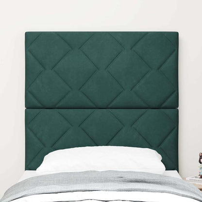 Testiera Verde Scuro 80 cm Velluto | homemem39