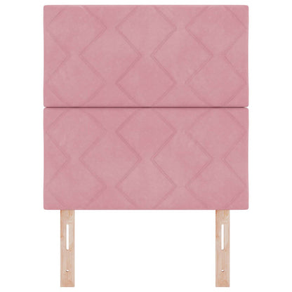 Testiera Rosa 80 cm Velluto | homemem39