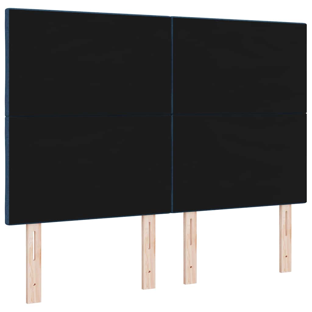 Testiera Blu 144 cm Tessuto | homemem39