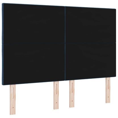 Testiera Blu 144 cm Tessuto | homemem39