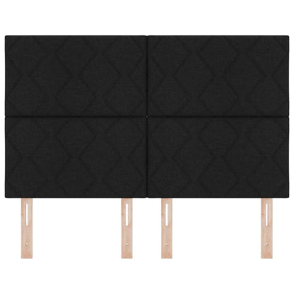 Testiera Nero 160 cm Tessuto | homemem39