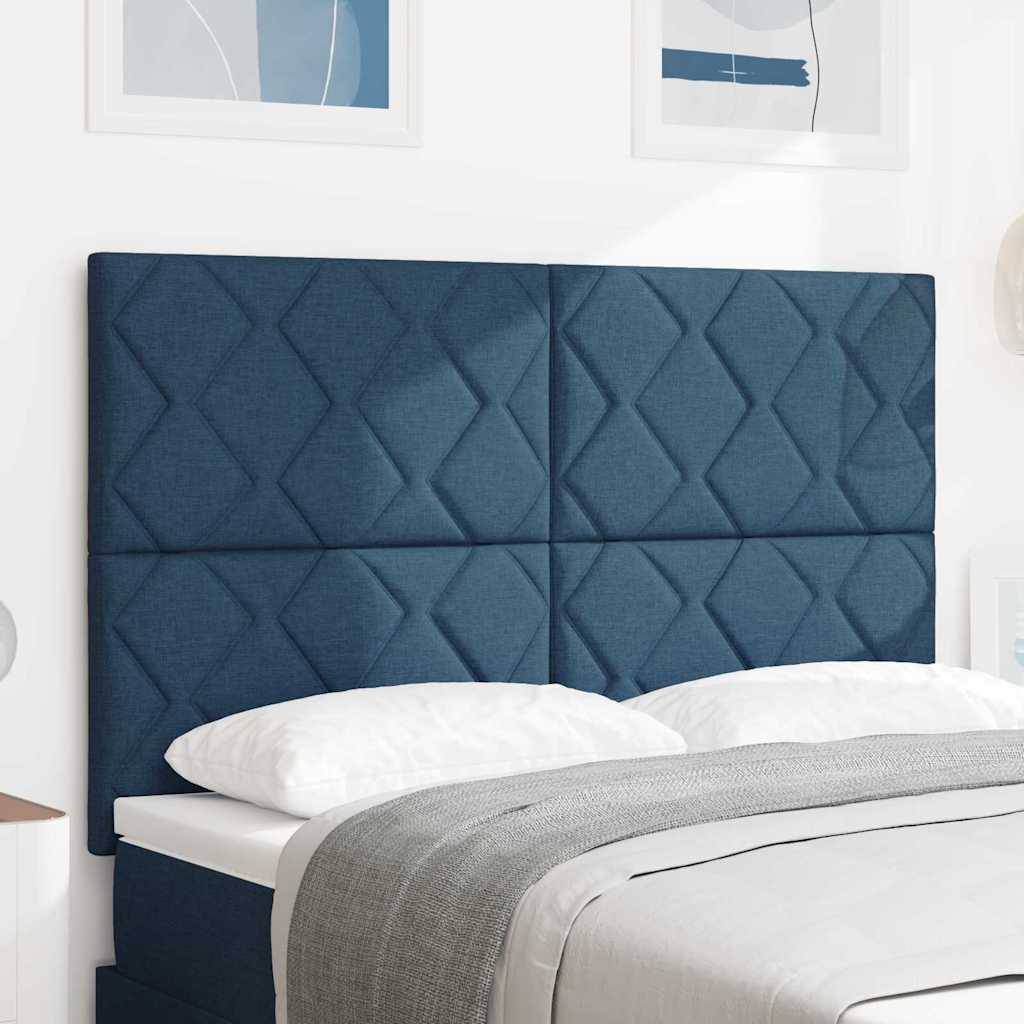 Testiera Blu 160 cm Tessuto | homemem39
