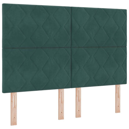 Testiera Verde Scuro 160 cm Velluto | homemem39