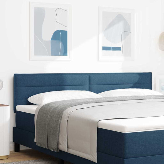 Testiera LED con strisce LED con testiera Blu 180 cm Tessuto | homemem39