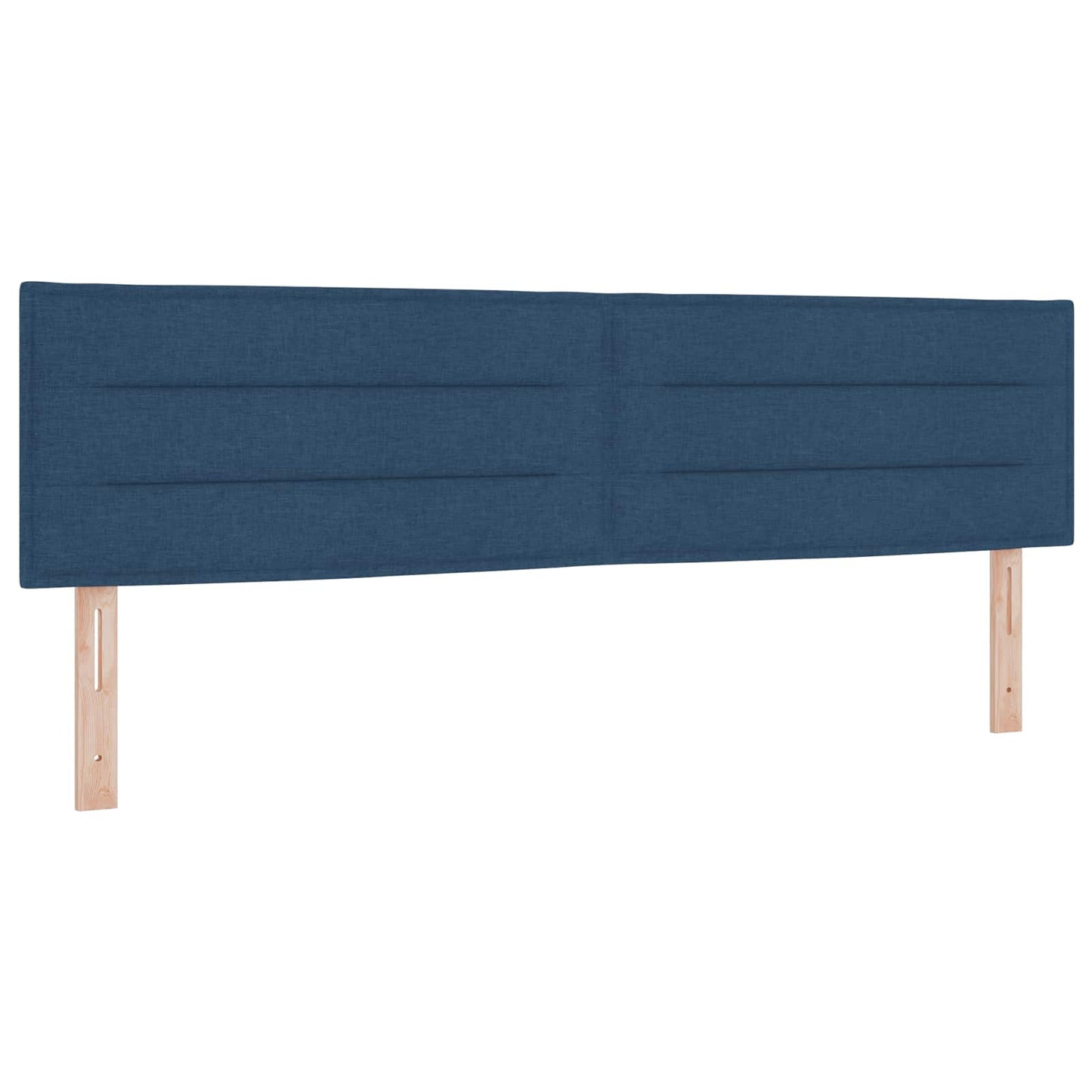 Testiera LED con strisce LED con testiera Blu 180 cm Tessuto | homemem39