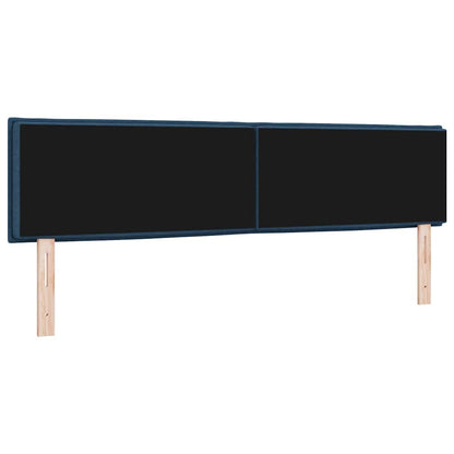 Testiera LED con strisce LED con testiera Blu 180 cm Tessuto | homemem39