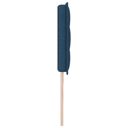 Testiera LED con strisce LED con testiera Blu 180 cm Tessuto | homemem39