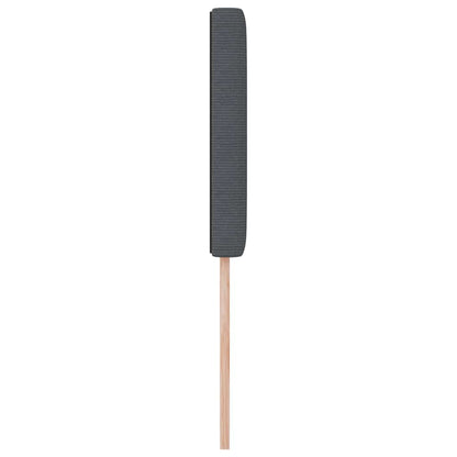 Testiera LED con testiera Grigio scuro 90 cm Tessuto in Cords | homemem39