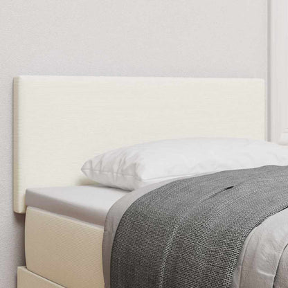 Testiera LED con strisce LED Crema 100 cm Tessuto in Cords