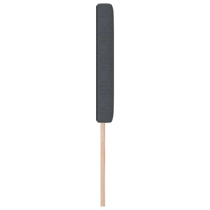 Testiera LED con testiera Grigio scuro 160 cm Tessuto in Cords | homemem39