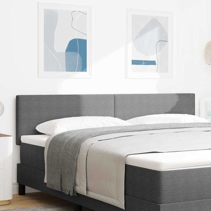 Testiera LED con testiera Grigio chiaro 180 cm Tessuto in Cords | homemem39